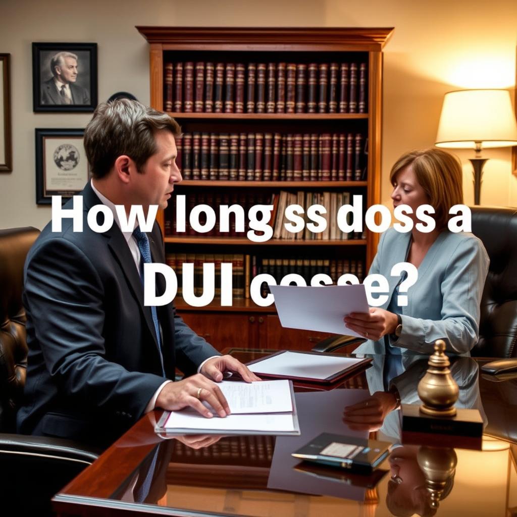 How long does a DUI case take in Fairfax County